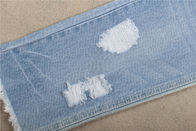 12,5 onces 58/59&quot; tissus de jeans de polyester de coton de denim aucun bout droit